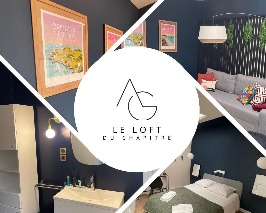 Apartmán Le Loft Du Chapitre Saint-Brieuc Exteriér fotografie