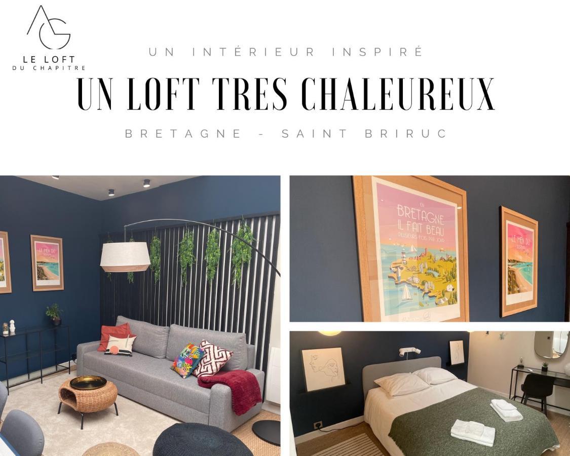 Apartmán Le Loft Du Chapitre Saint-Brieuc Exteriér fotografie