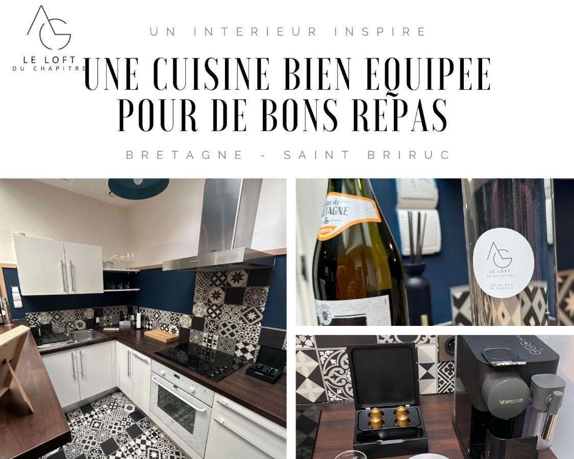 Apartmán Le Loft Du Chapitre Saint-Brieuc Exteriér fotografie