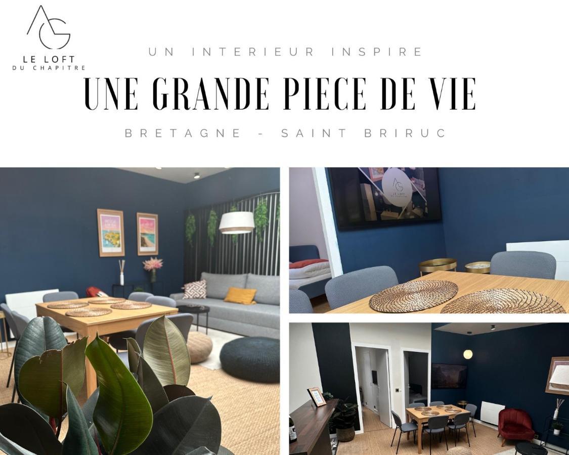 Apartmán Le Loft Du Chapitre Saint-Brieuc Exteriér fotografie